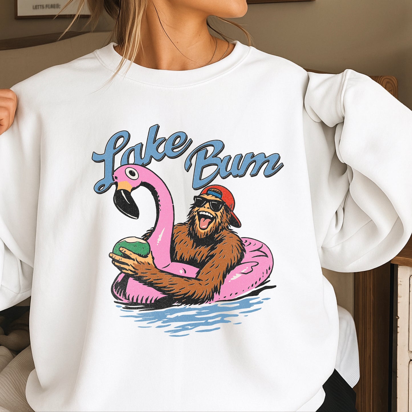 Lake Bum Crewneck Sweatshirt
