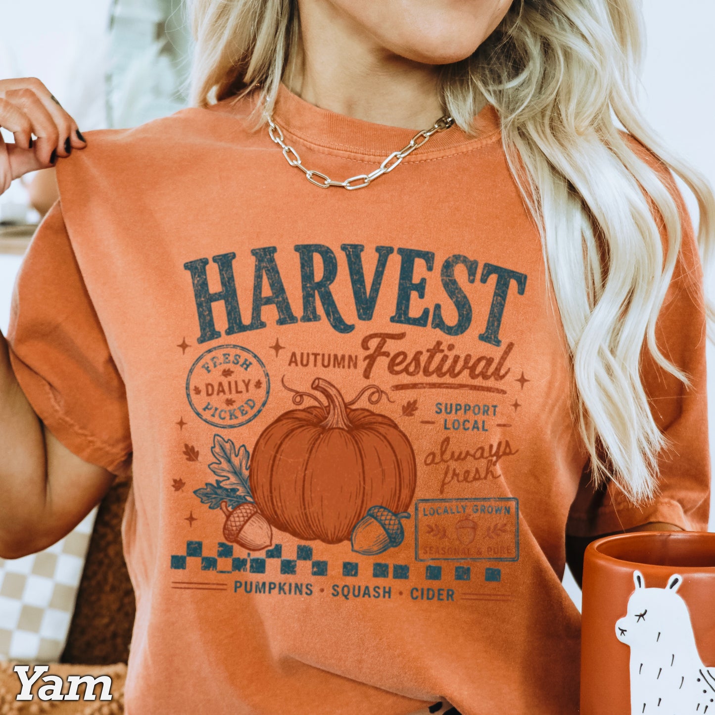 Harvest Festival Comfort Color Graphic Tee