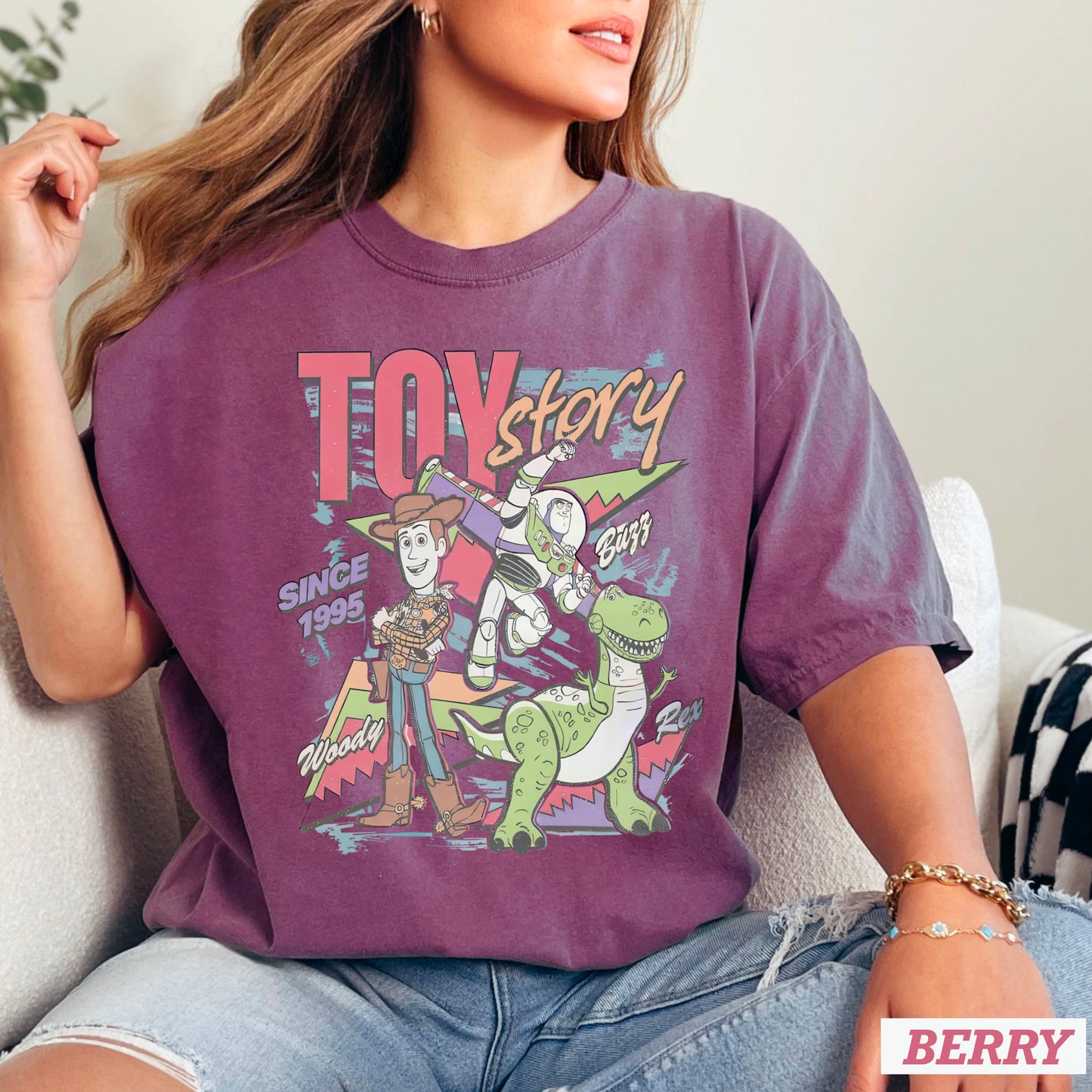 Retro 1995 Toy Version Comfort Color Graphic Tee