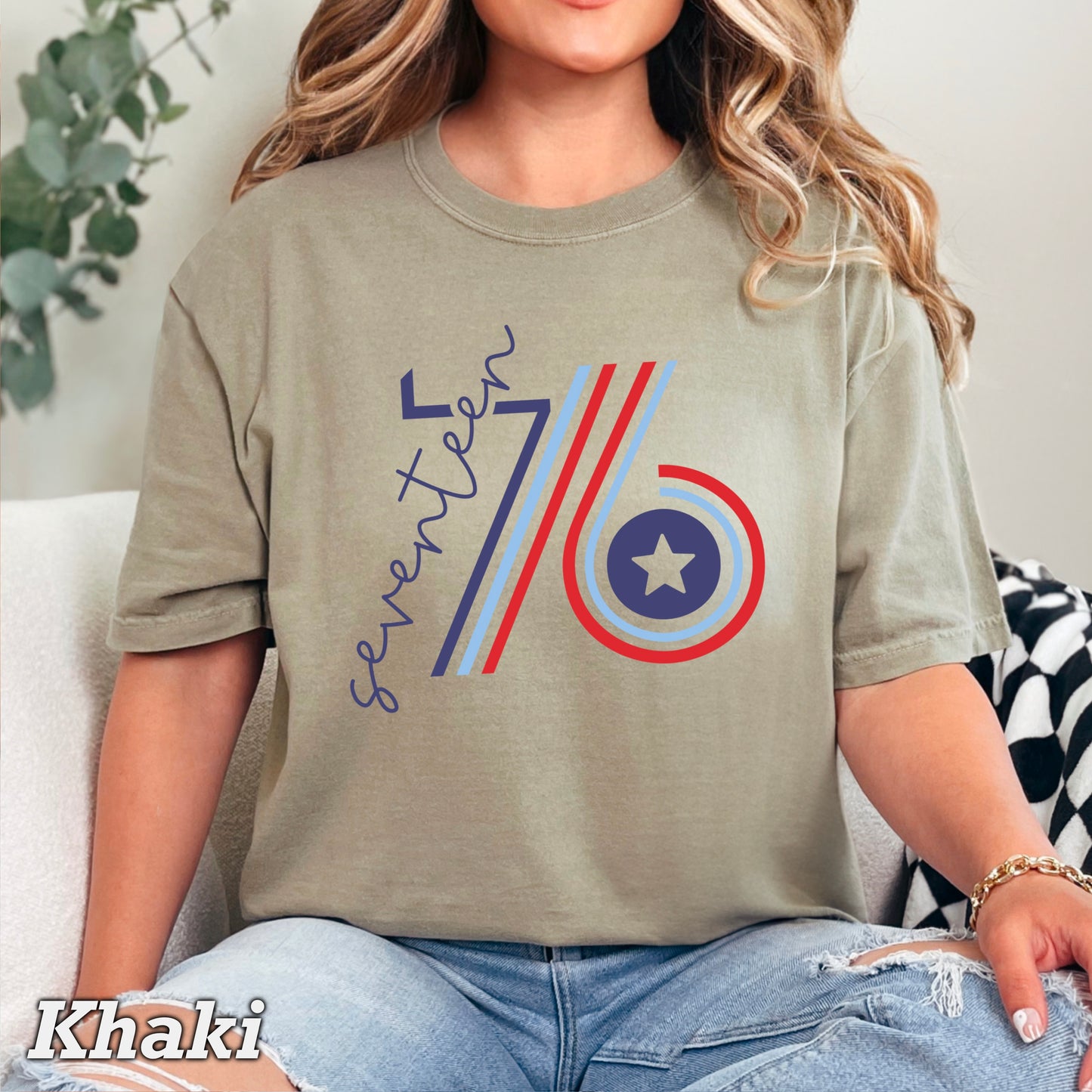 Retro 1776 Comfort Color Graphic Tee