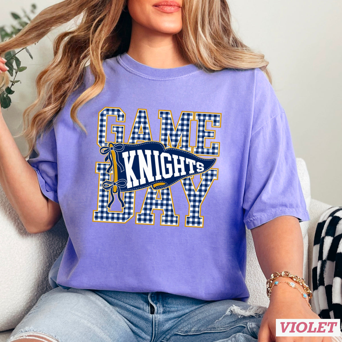 Knights Comfort Color Graphic Tee