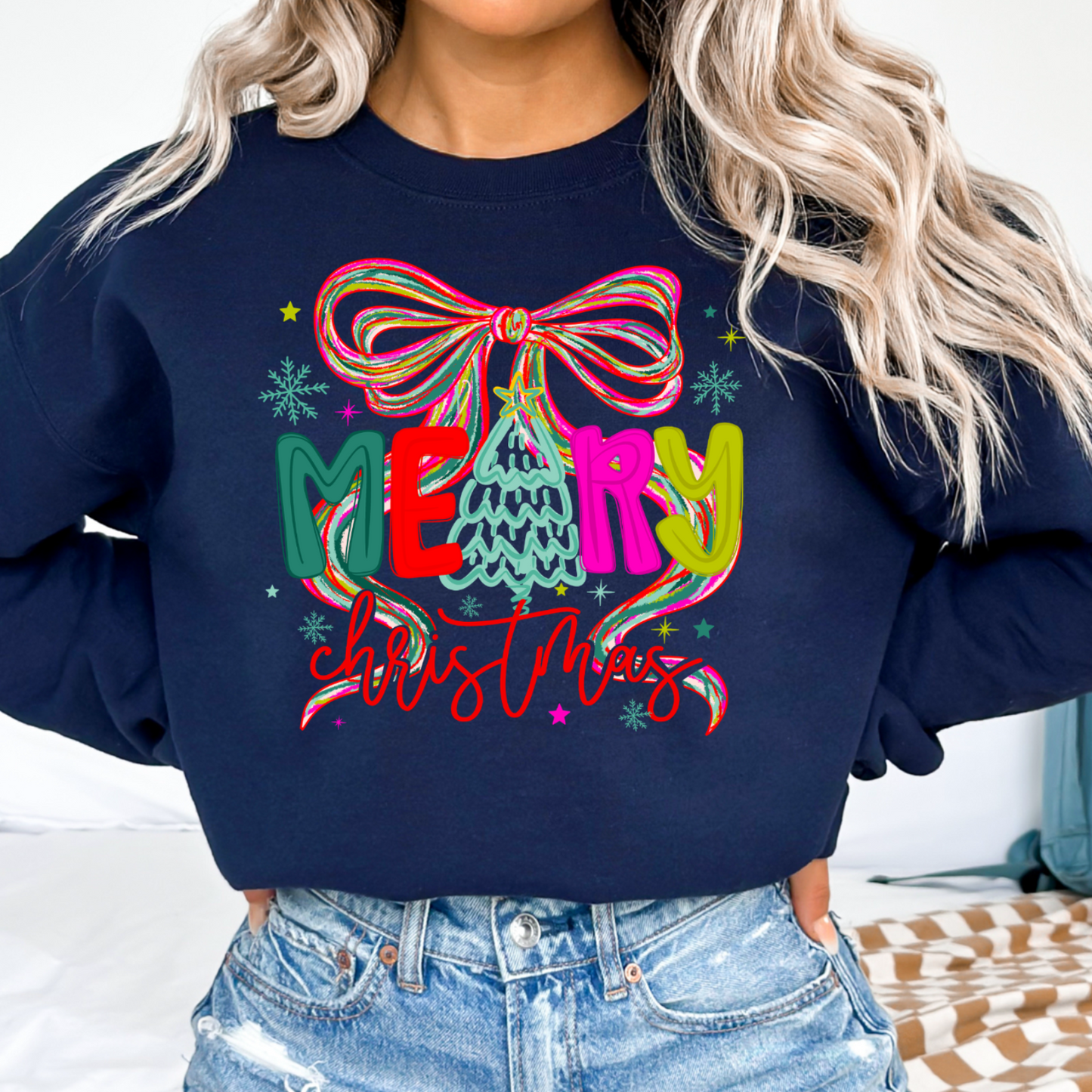 Merry Christmas Crewneck Sweatshirt