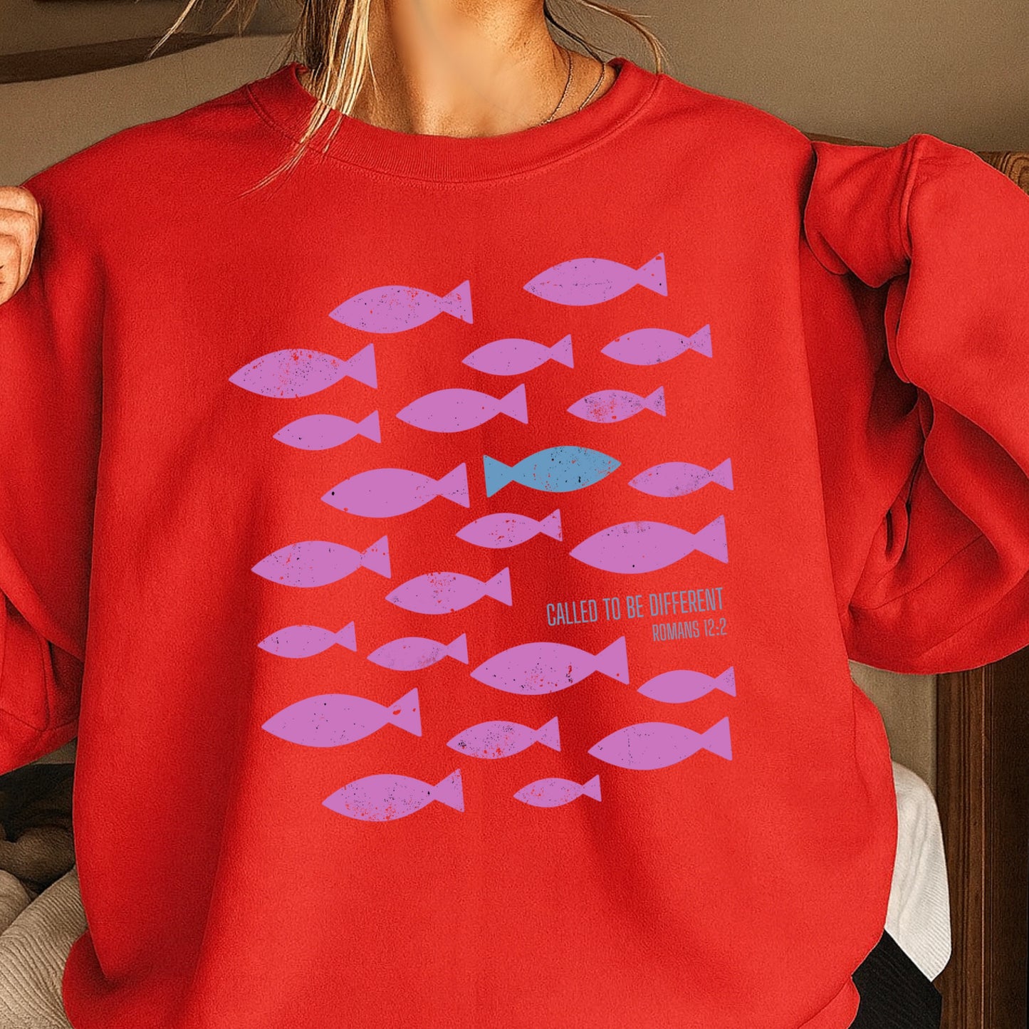 Called To Be Different Christian Crewneck Sweatshirt