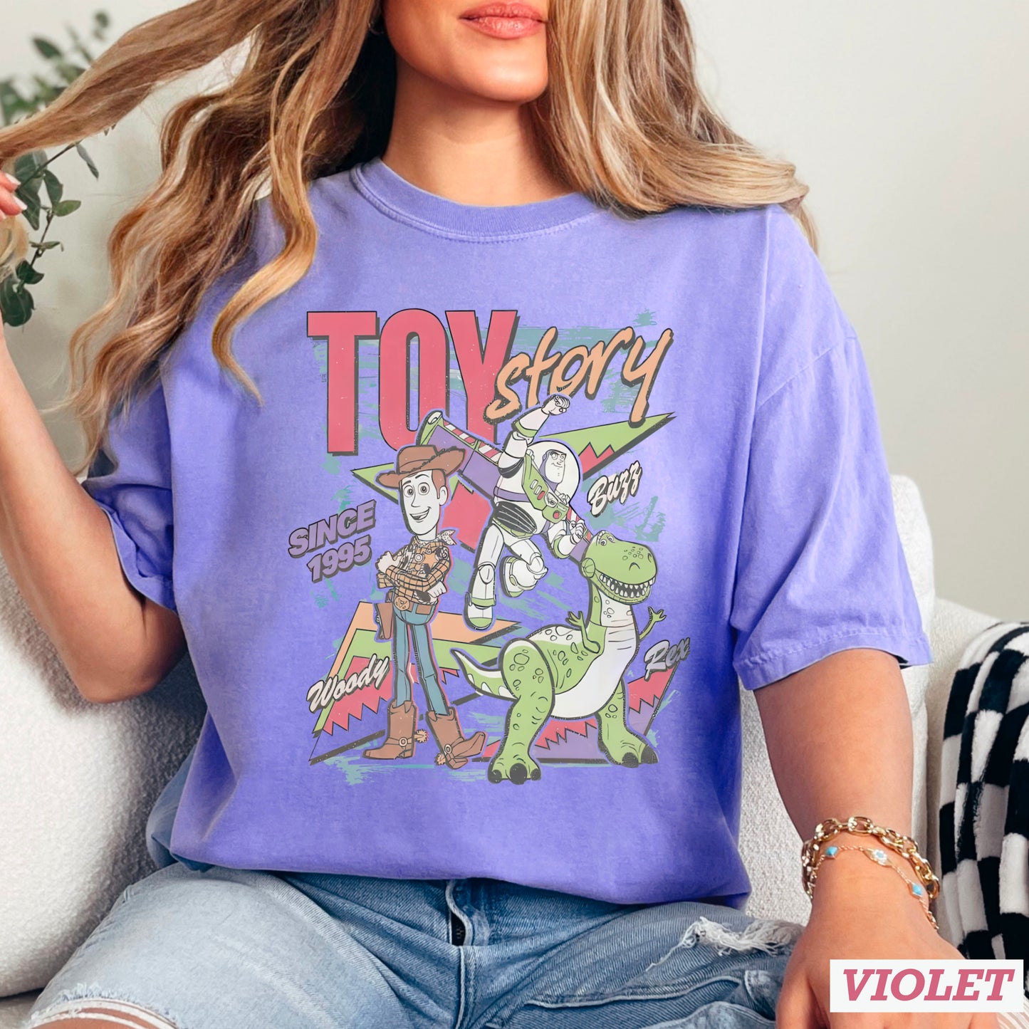 Retro 1995 Toy Version Comfort Color Graphic Tee