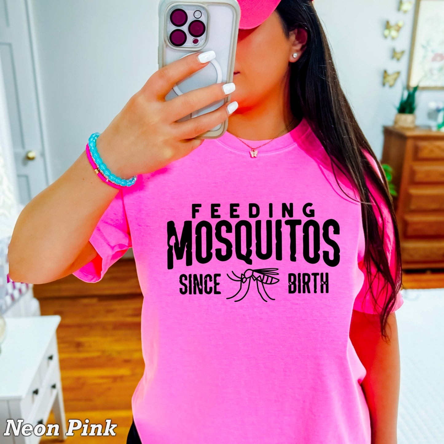 Feeding Mosquitoes Comfort Color Graphic Tee