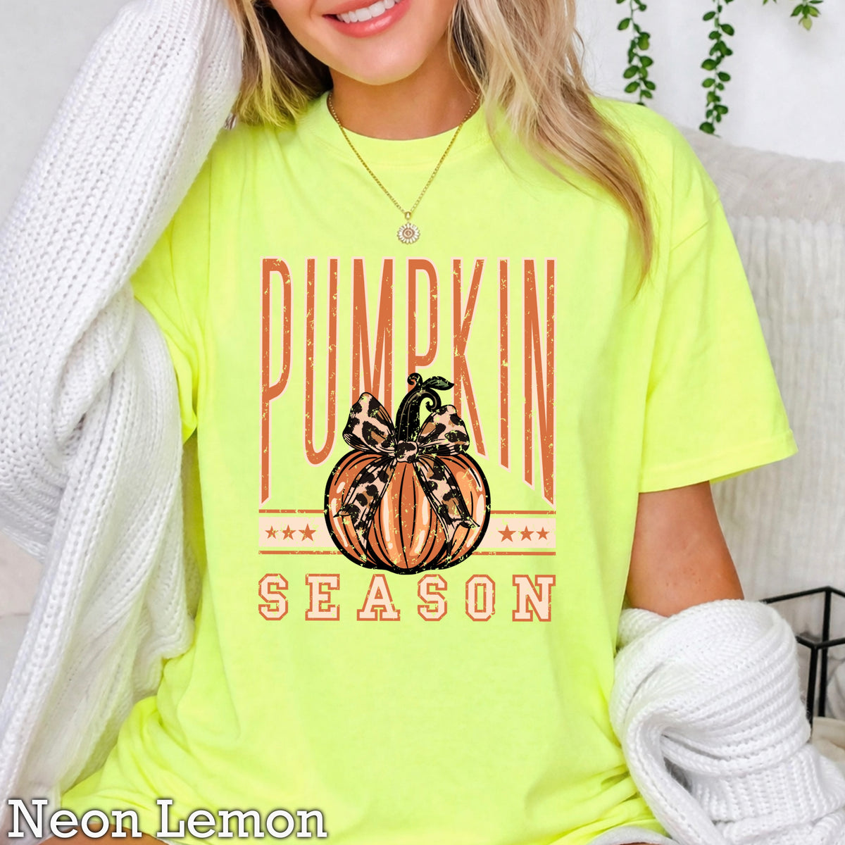 Pumpkin Season Comfort Color Graphic Tee