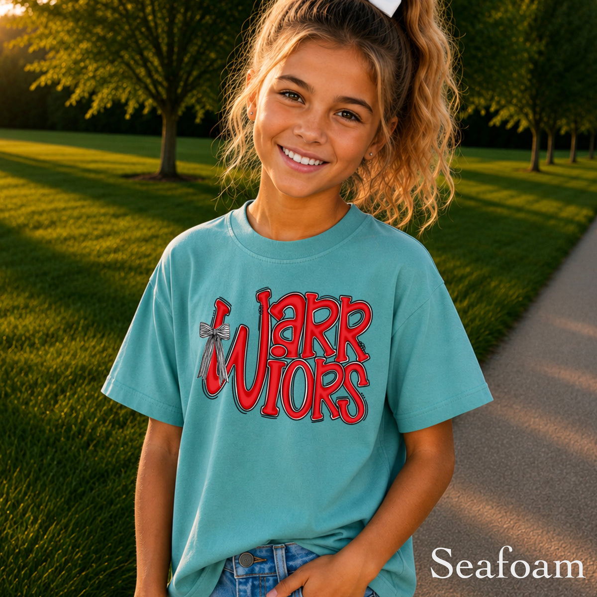 Warriors Youth Comfort Color T-Shirt