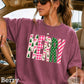 Merry Christmas Comfort Color Graphic Tee