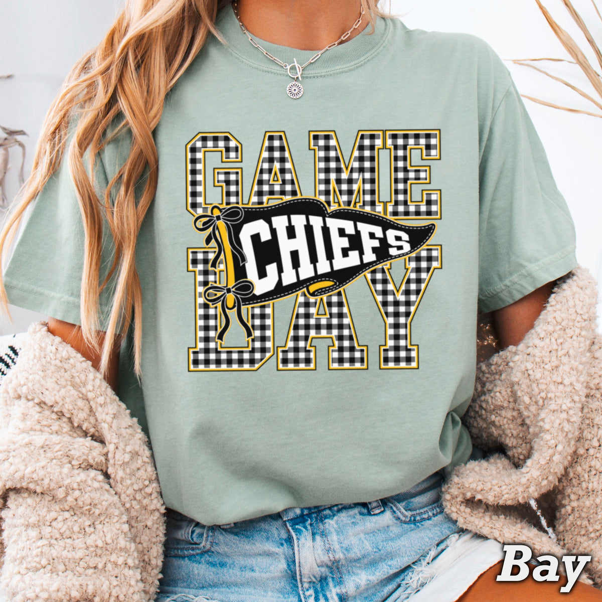 Chiefs Comfort Color Graphic Tee