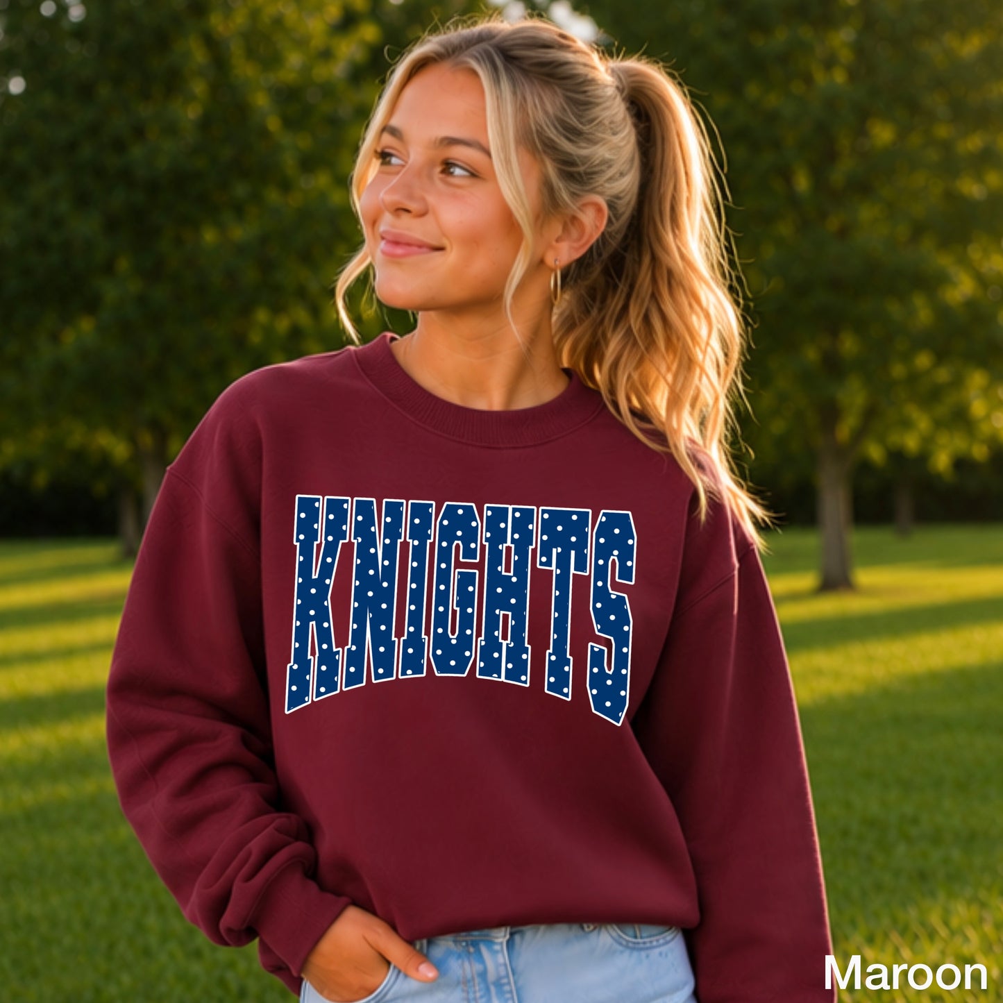 Knights Youth Crewneck Sweatshirt