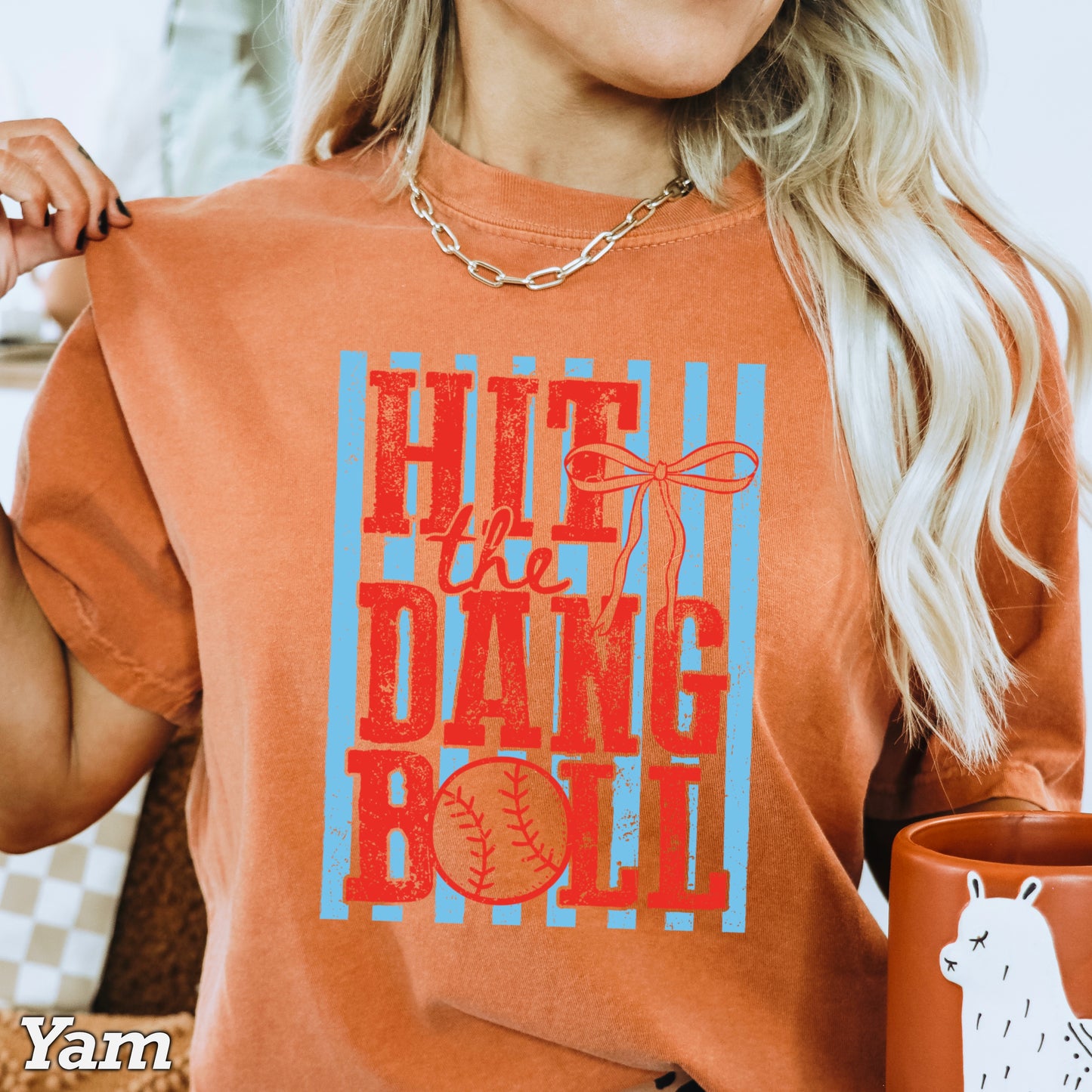 Hit The Dang Ball Comfort Color Graphic Tee