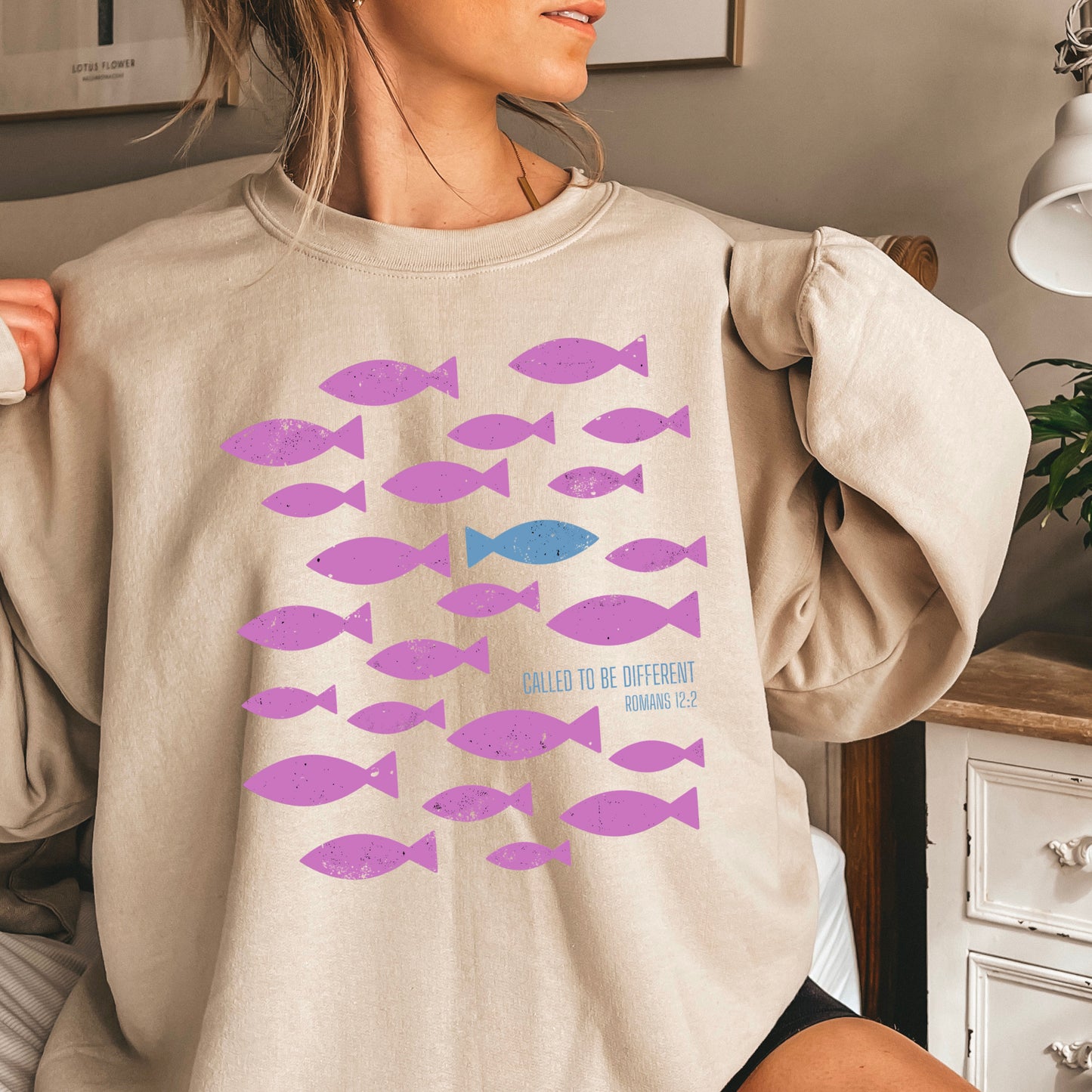 Called To Be Different Christian Crewneck Sweatshirt