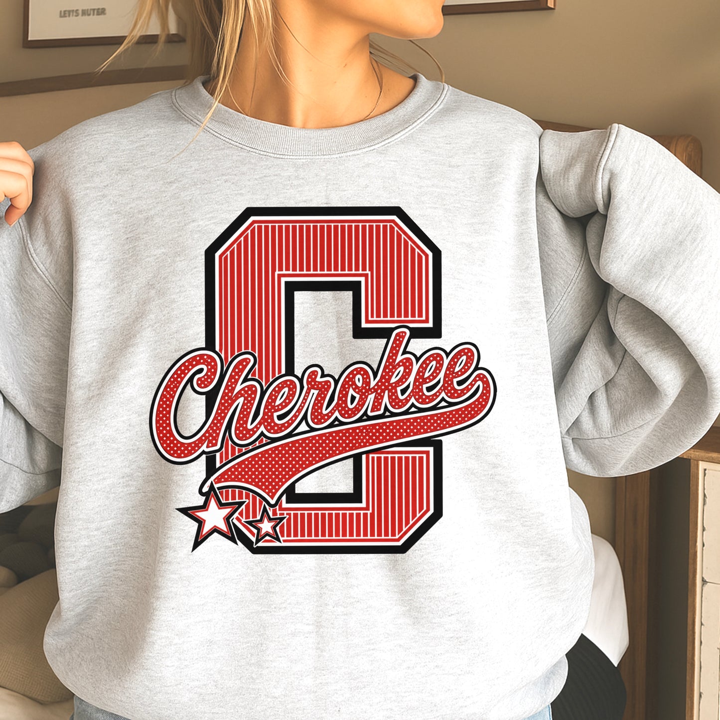 Cherokee Warriors Crewneck Sweatshirt