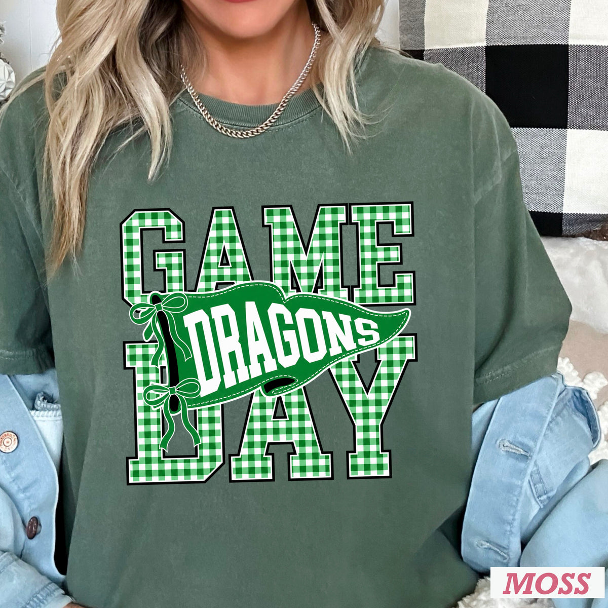Dragons Comfort Color Graphic Tee