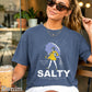 Salty White Lettering DTF Transfer