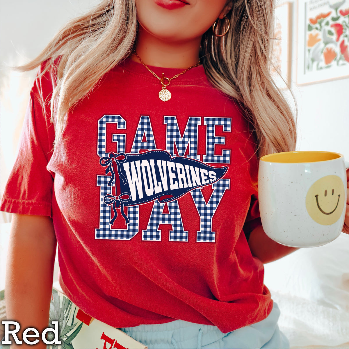Wolverines Comfort Color Graphic Tee