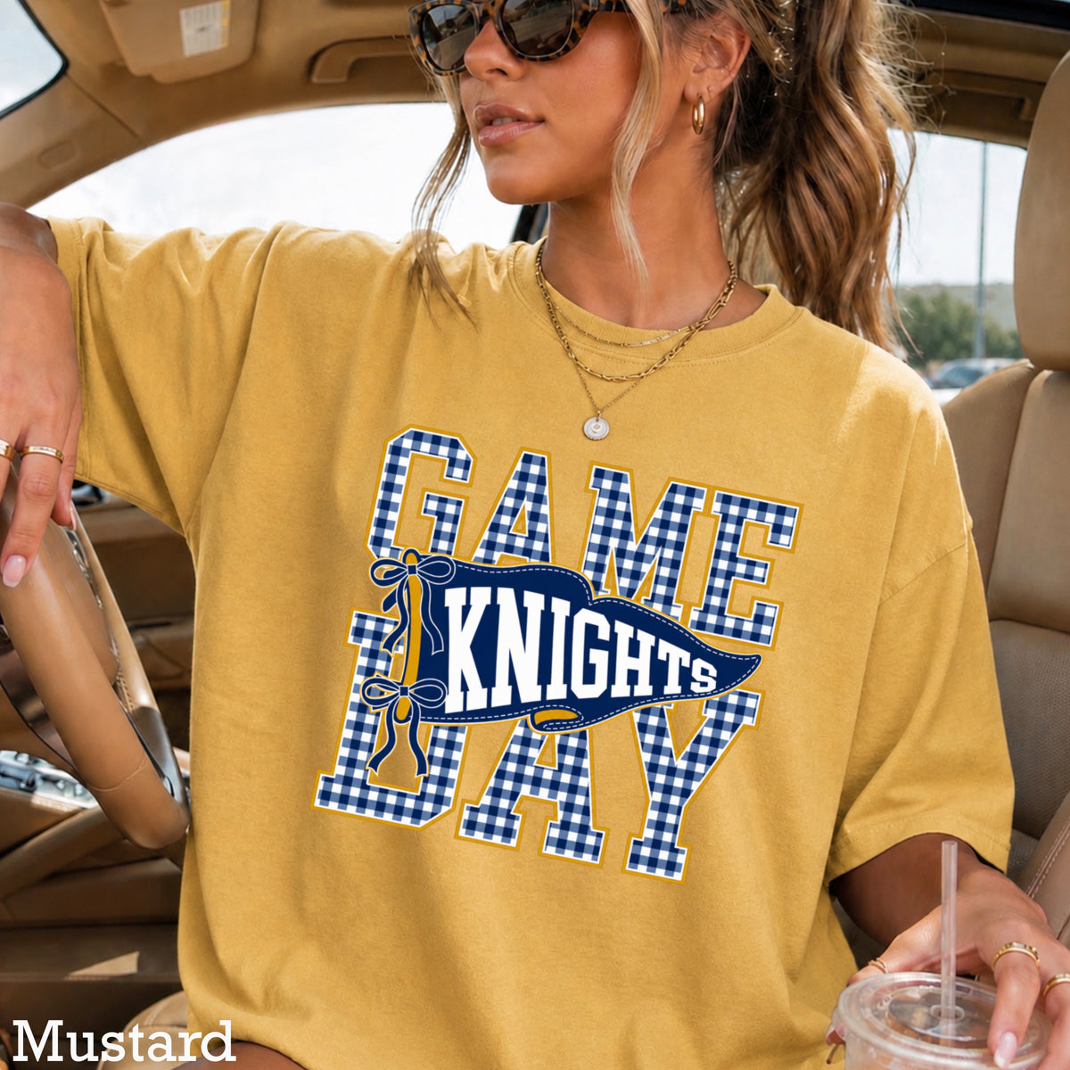 Knights Comfort Color Graphic Tee