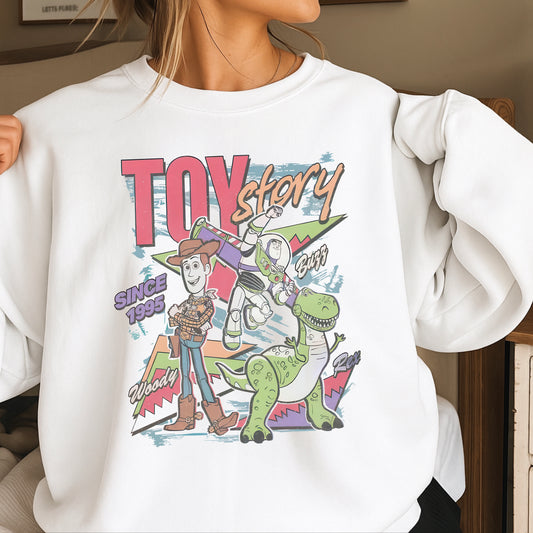 Retro 1995 Toy Version Crewneck Sweatshirt