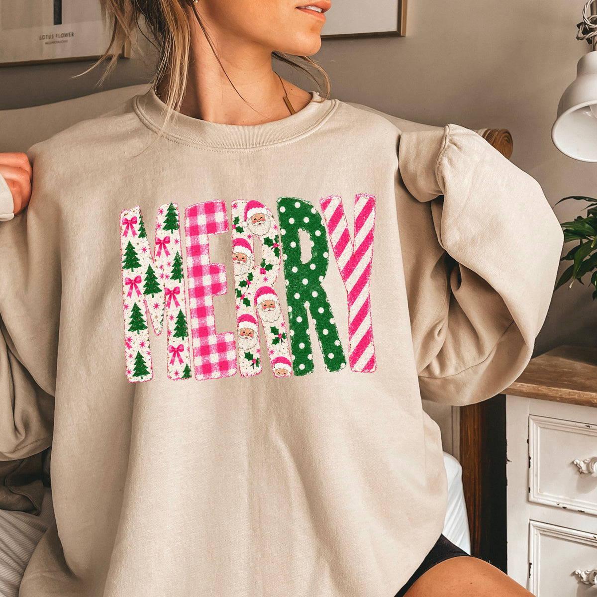 Merry Christmas Crewneck Sweatshirt