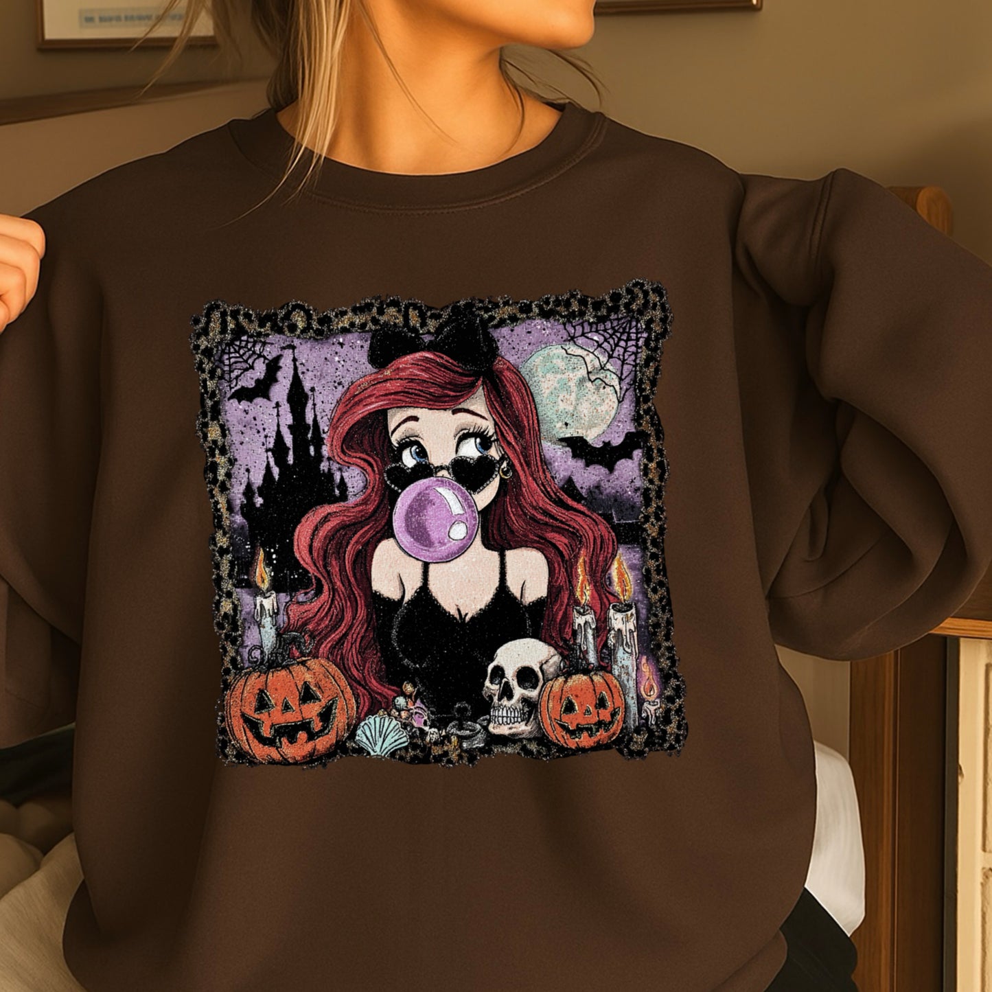Halloween Princess Halloween Crewneck Sweatshirt