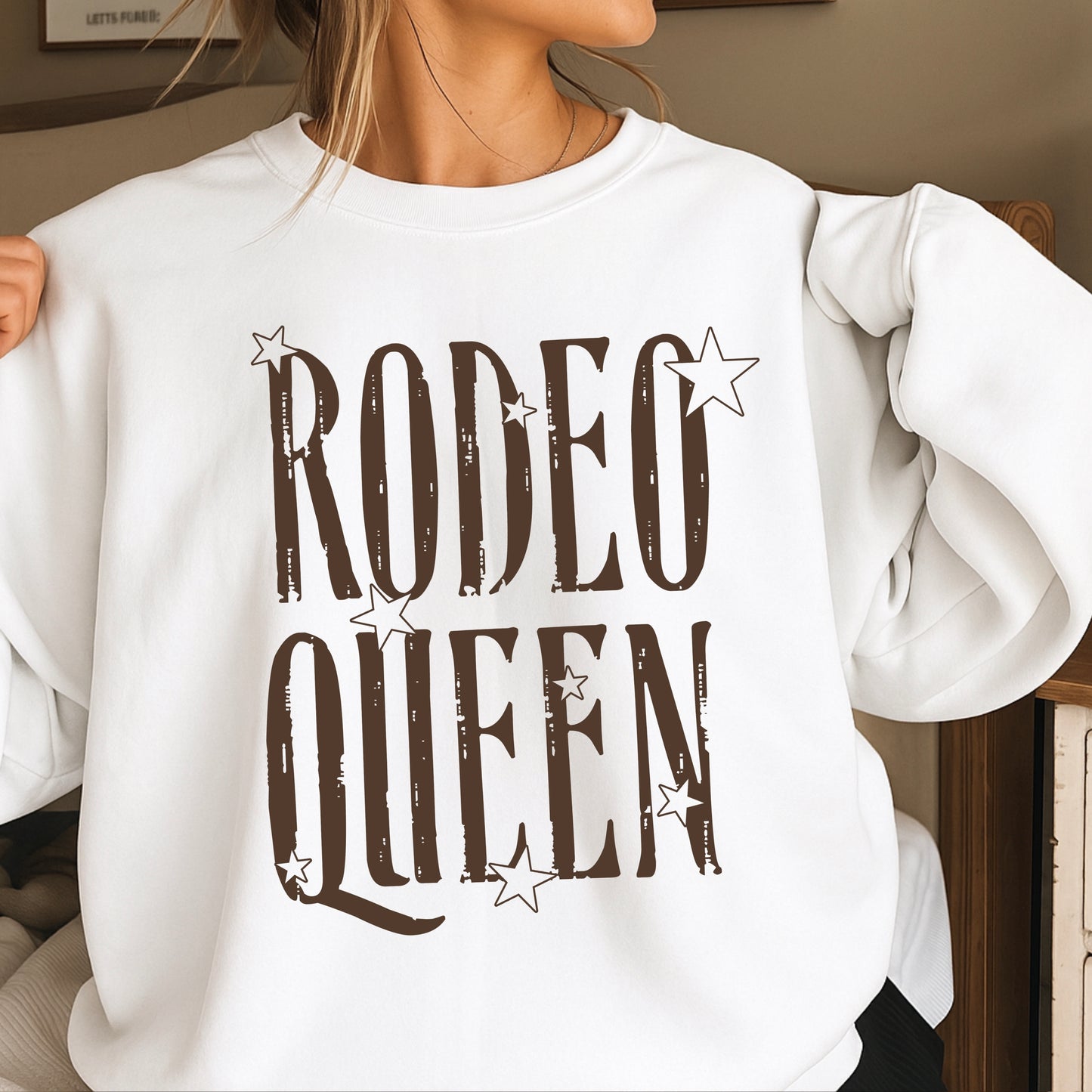 Rodeo Queen Crewneck Sweatshirt