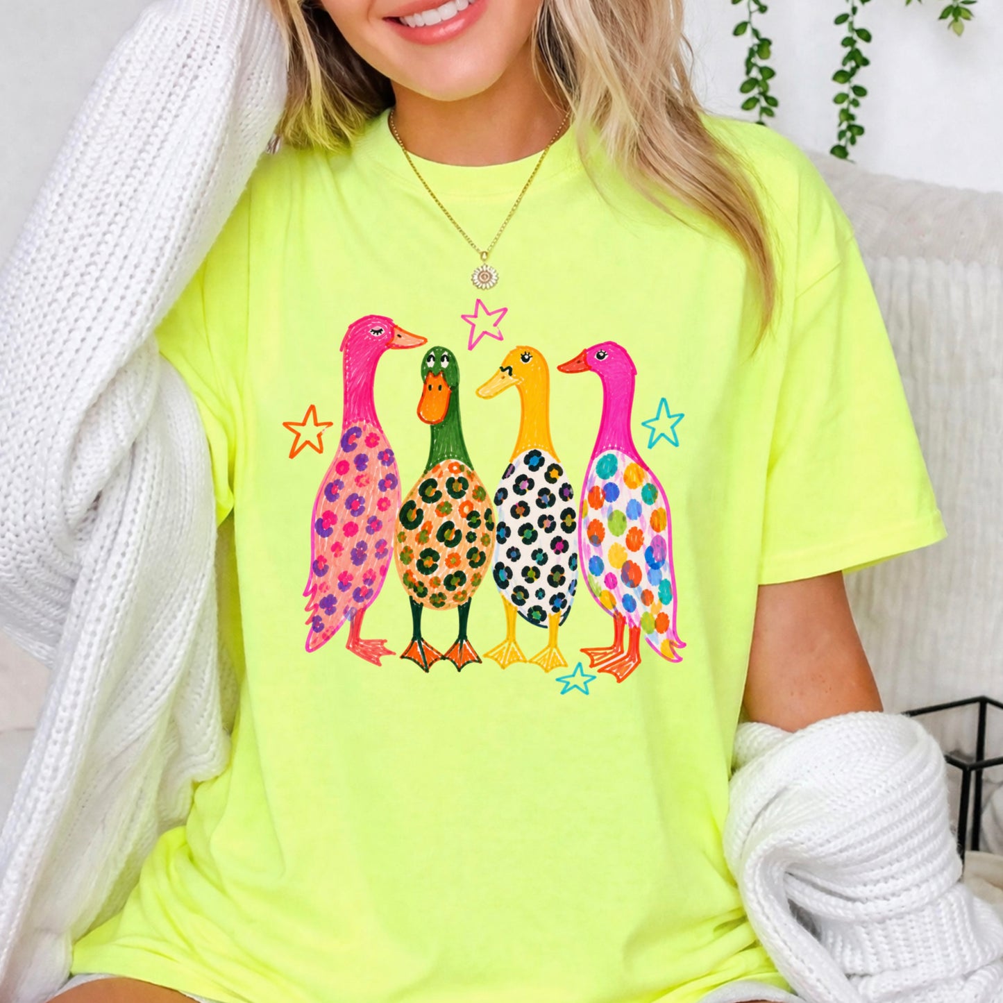 Mallard Ducks Comfort Color Graphic Tee