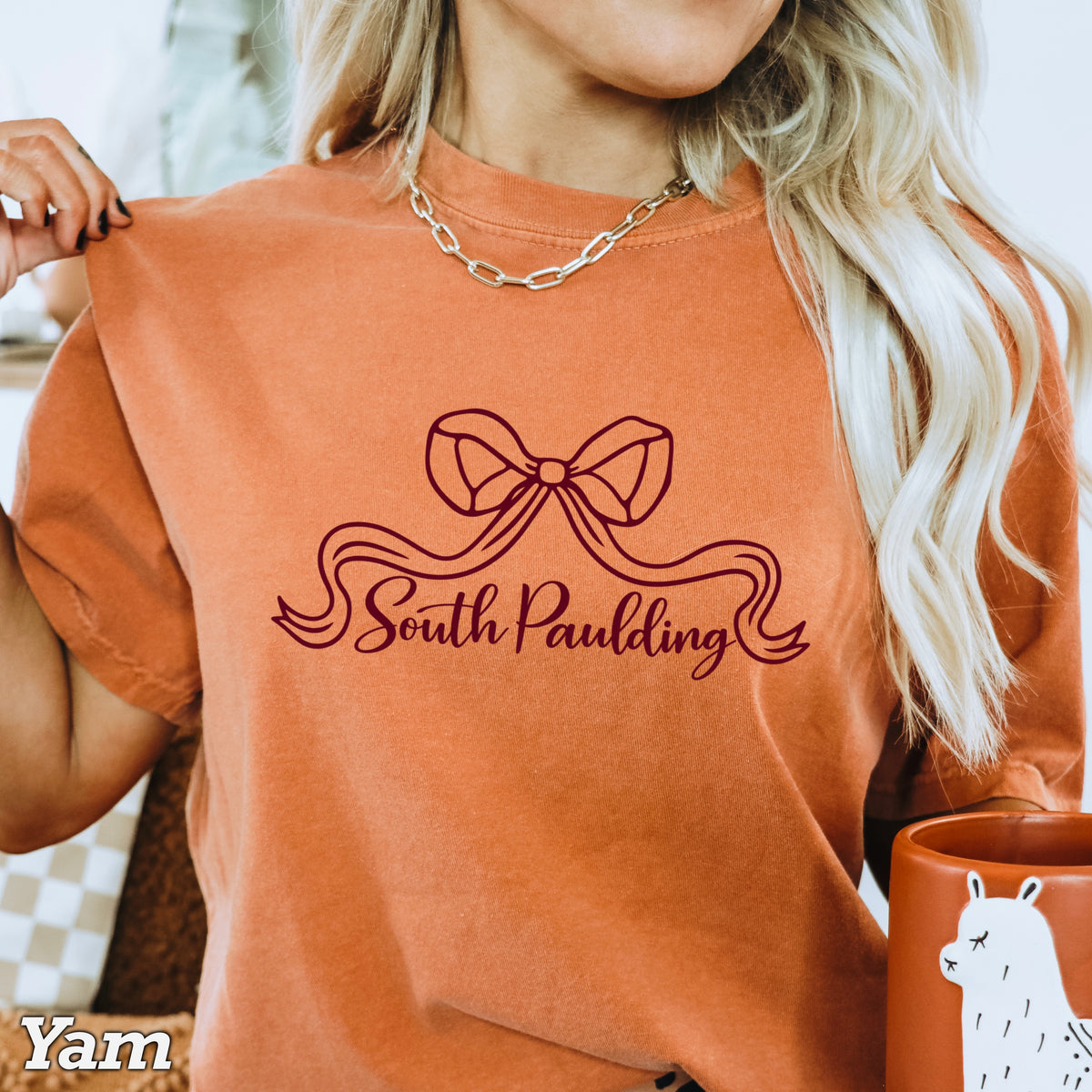 Spartans Coquette Bow Comfort Color Graphic Tee