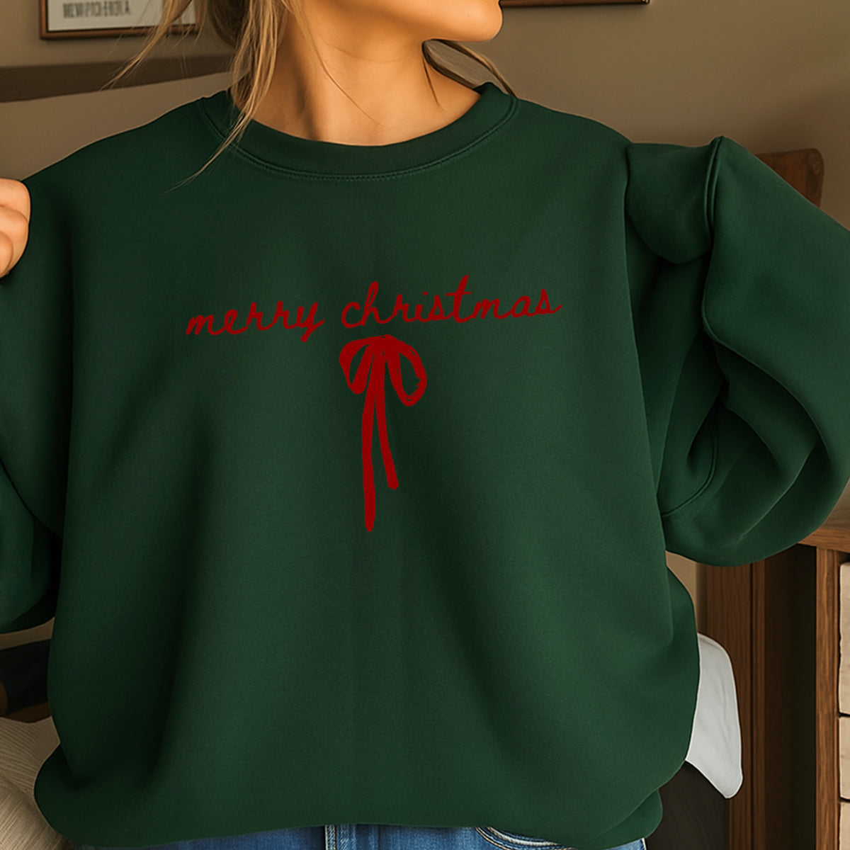 Merry Christmas Crewneck Sweatshirt