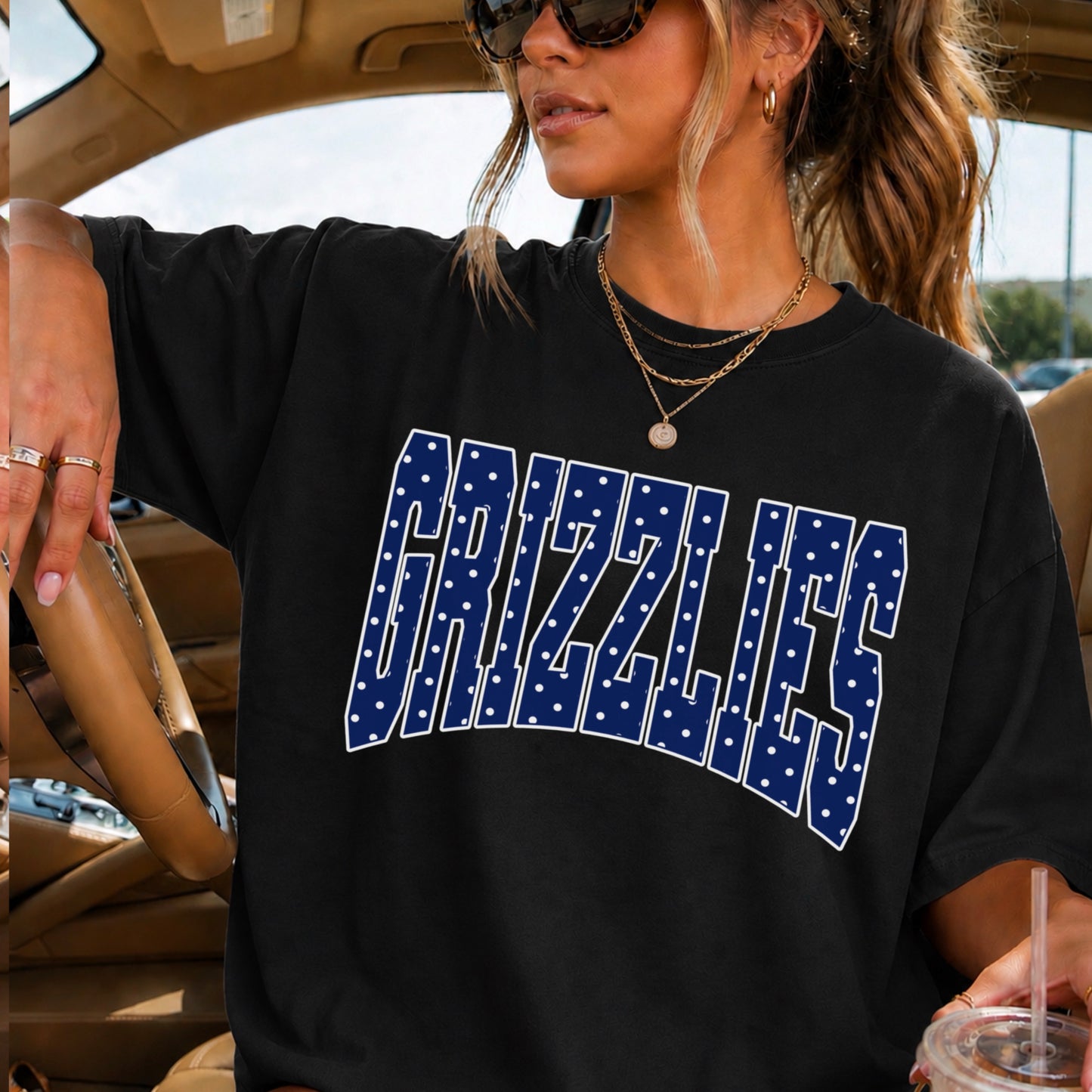 Grizzlies Comfort Color Graphic Tee