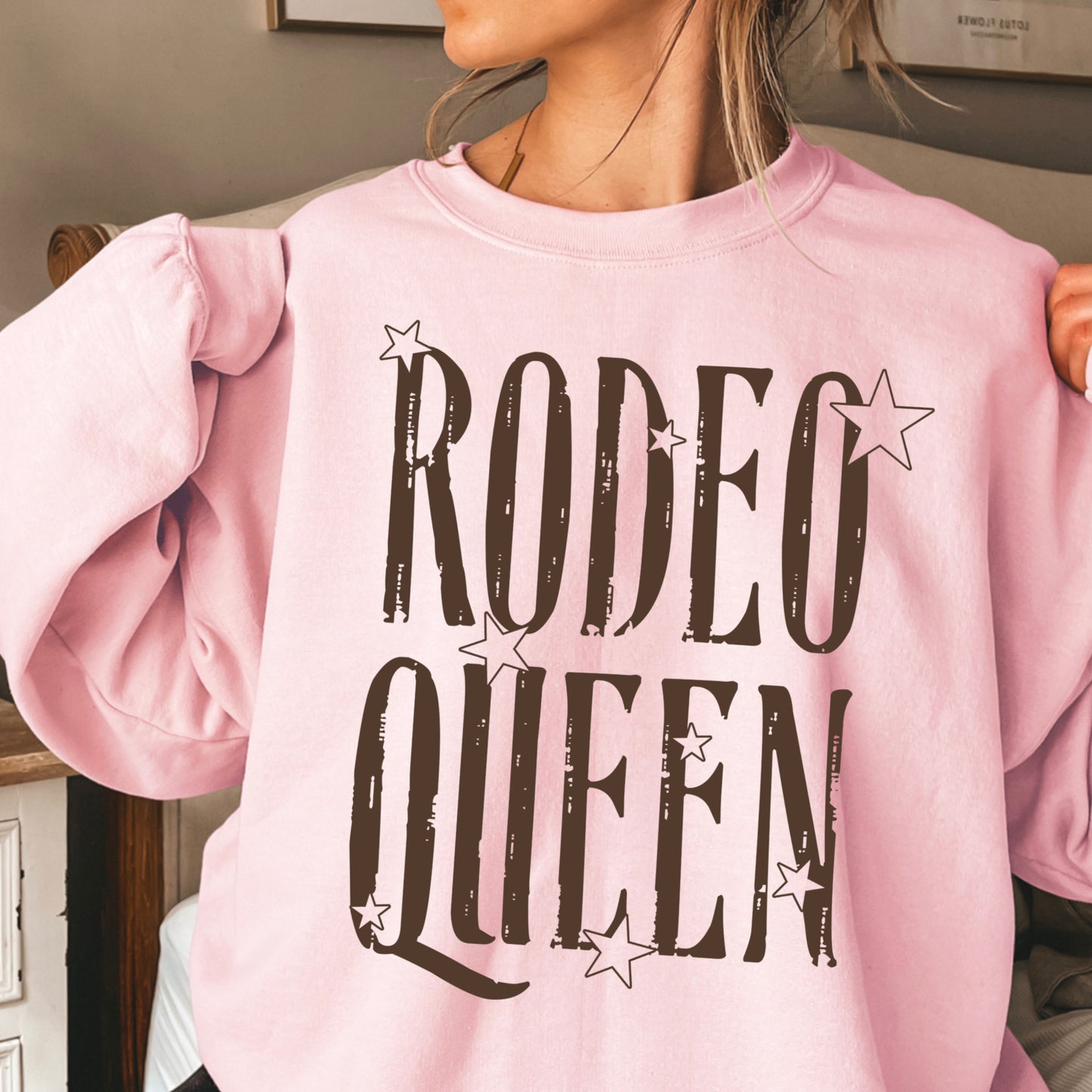 Rodeo Queen Crewneck Sweatshirt