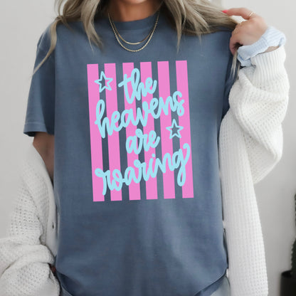 The Heavens Are Roaring Comfort Color Graphic Tee