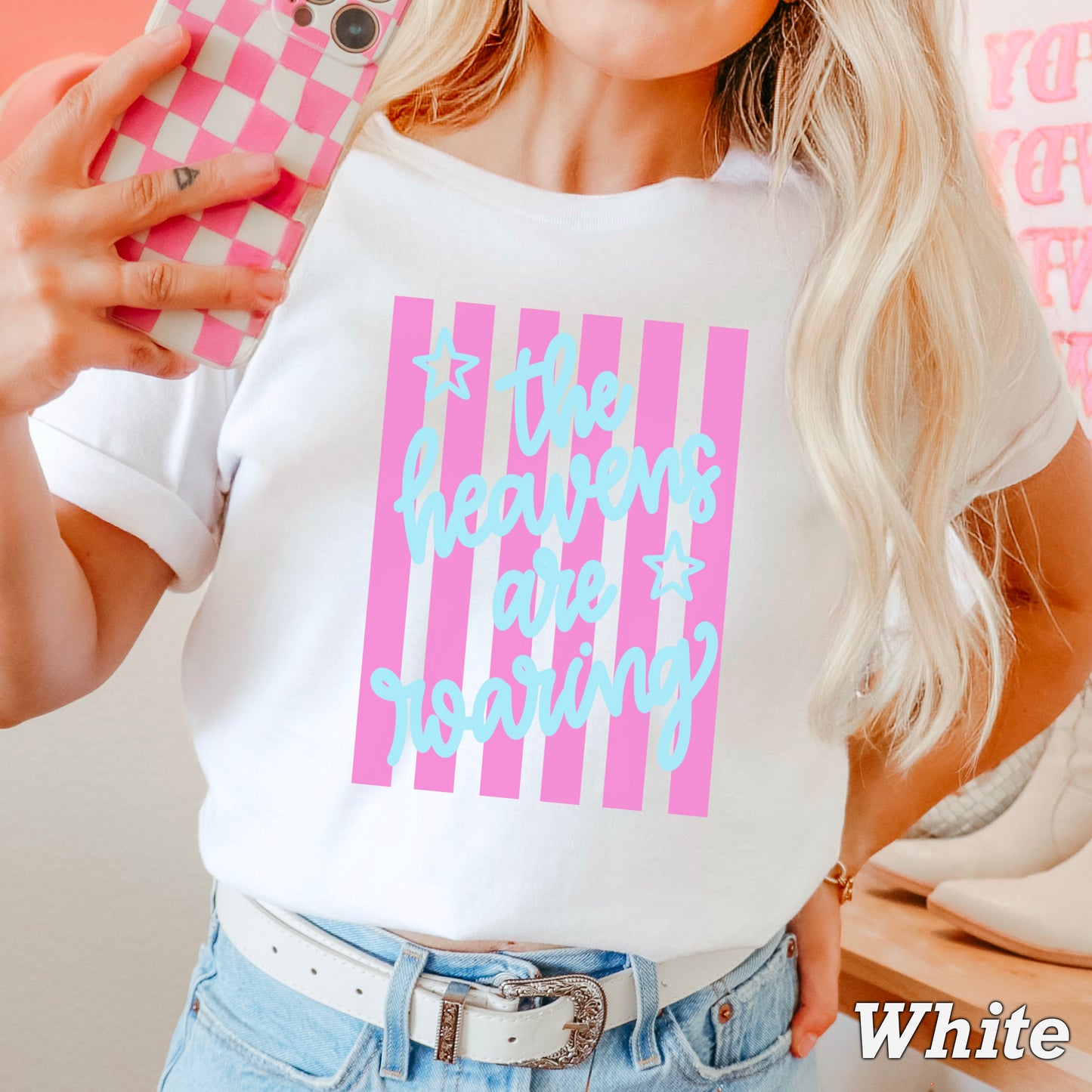 The Heavens Are Roaring Comfort Color Graphic Tee