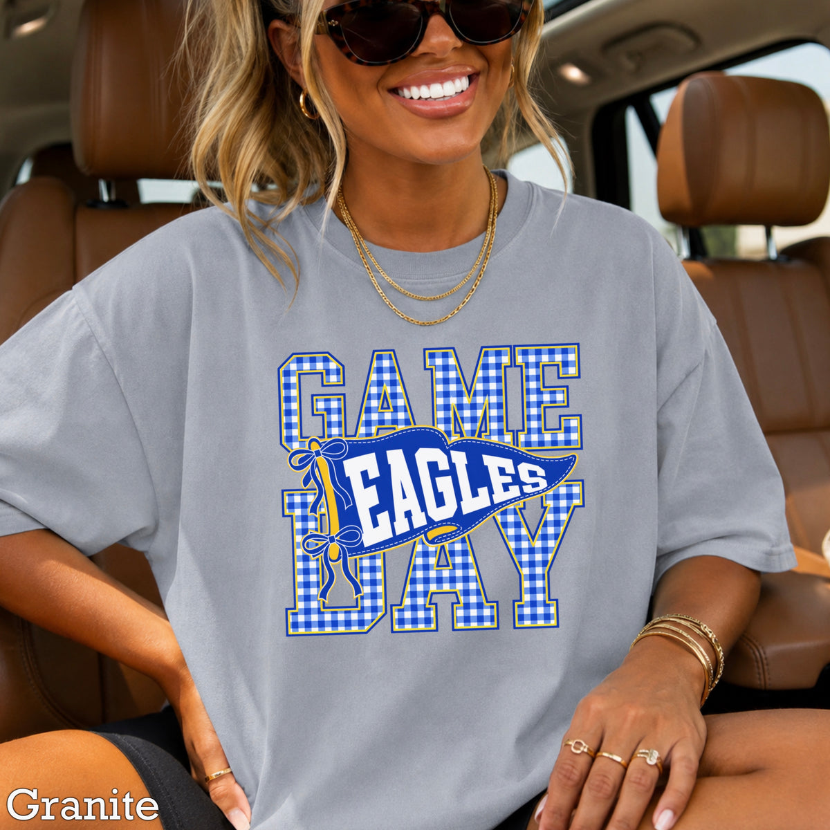 Eagles  Comfort Color Graphic Tee