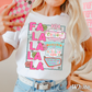 Fa La La Comfort Color Graphic Tee