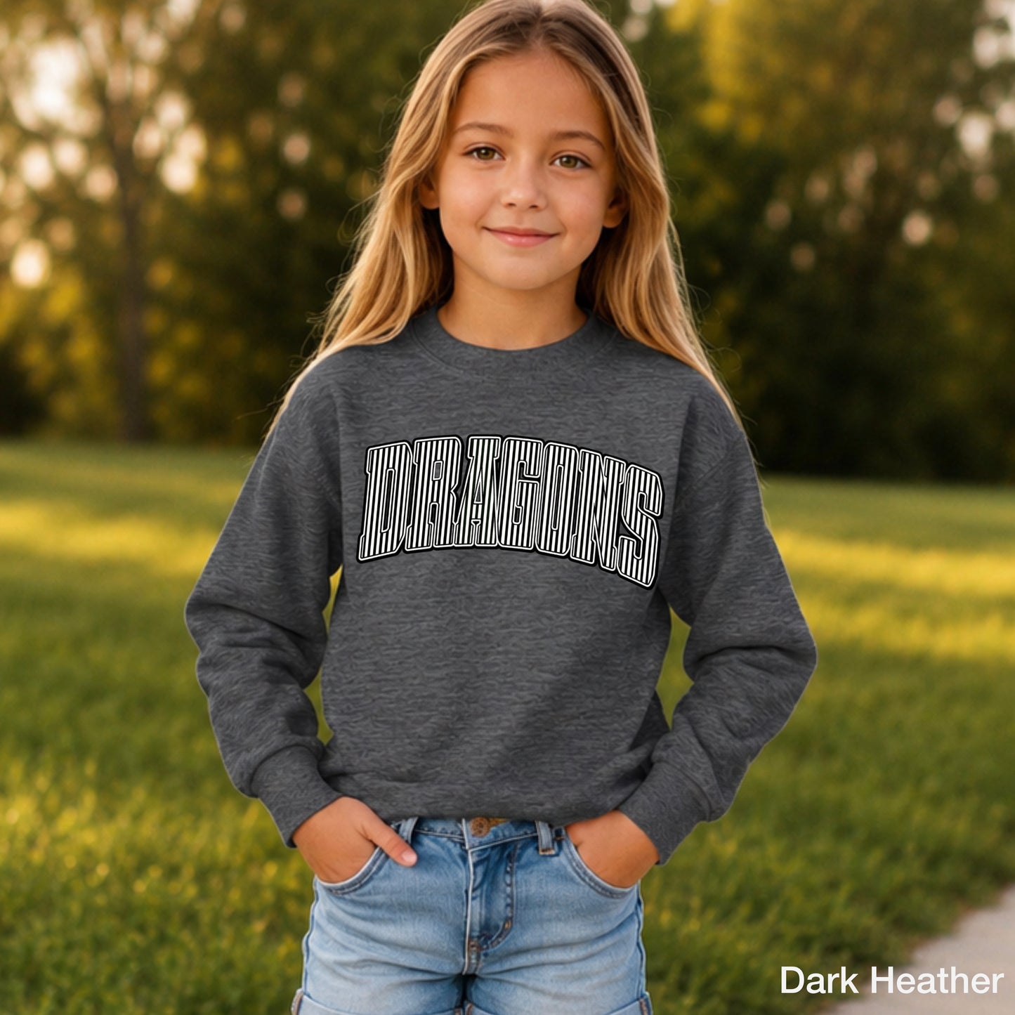 Dragons Youth Crewneck Sweatshirt