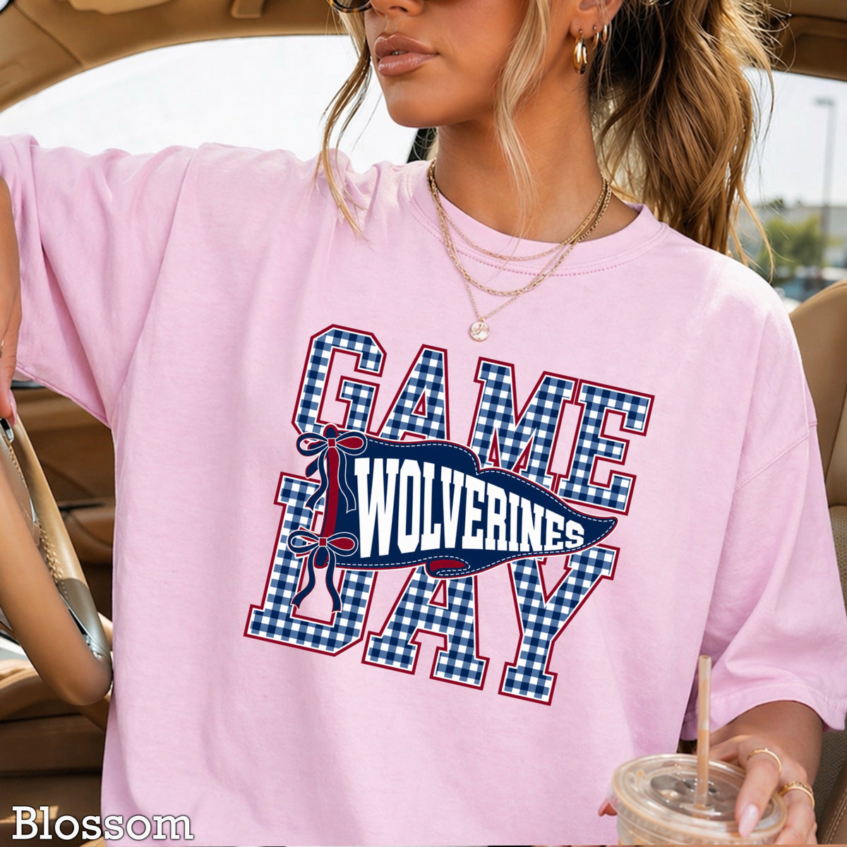 Wolverines Comfort Color Graphic Tee