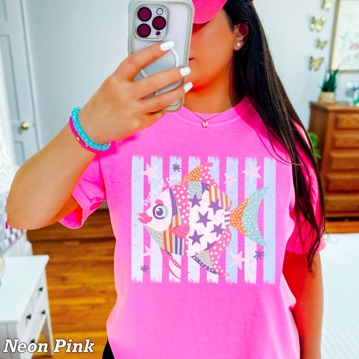 Reel Good Day Comfort Color Graphic Tee
