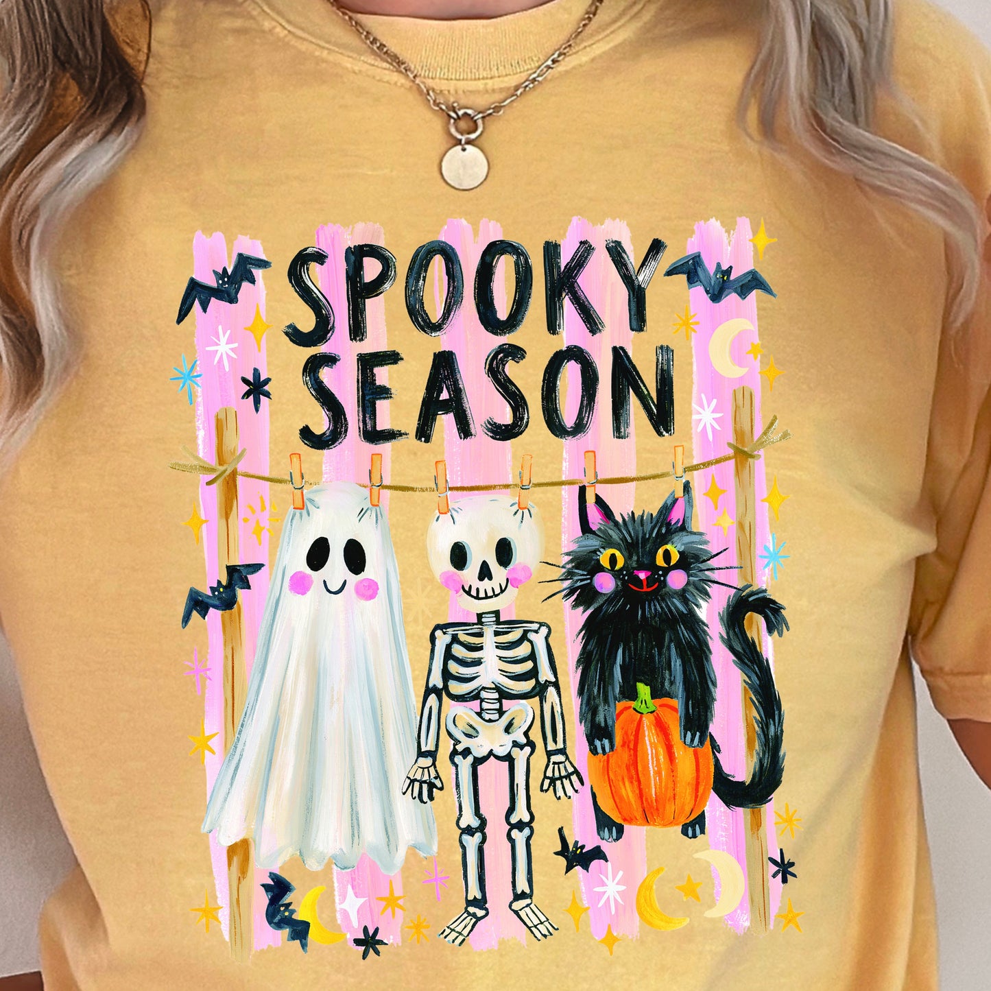 Spooky Season Halloween Comfort Color Graphic Tee