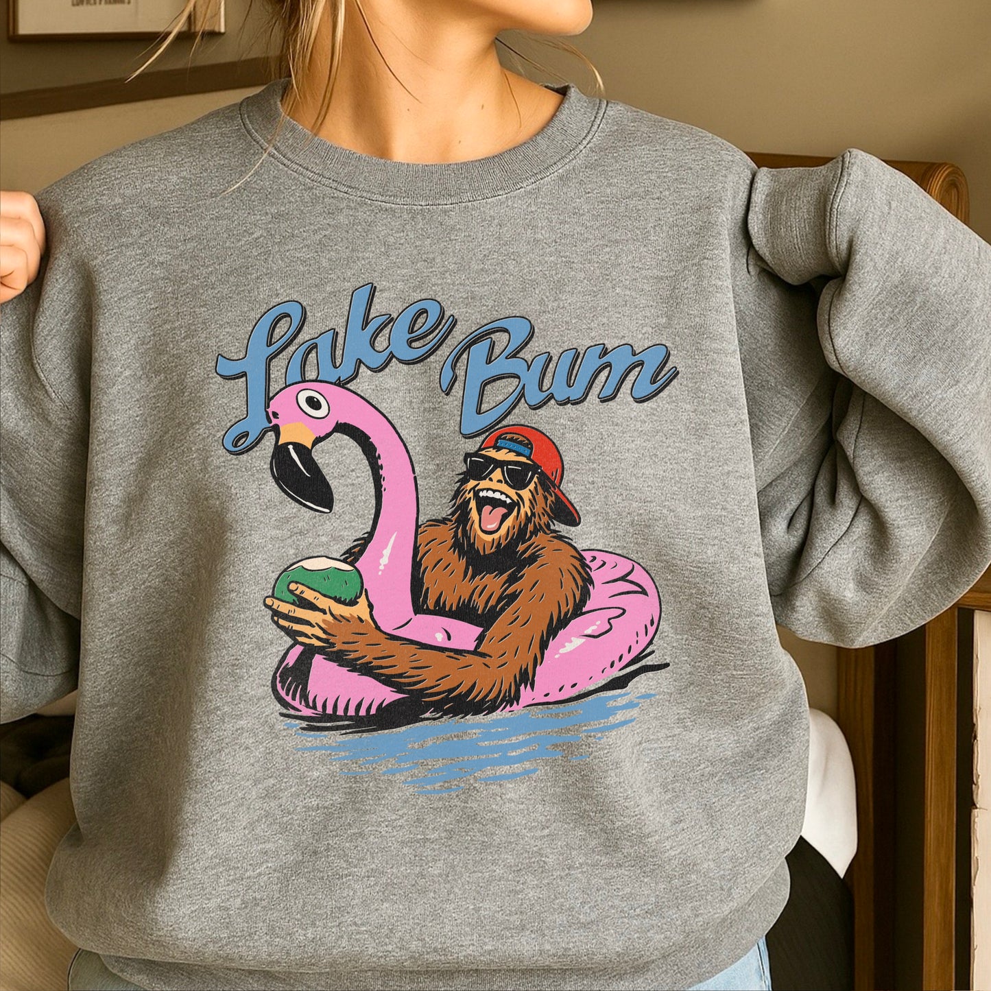 Lake Bum Crewneck Sweatshirt