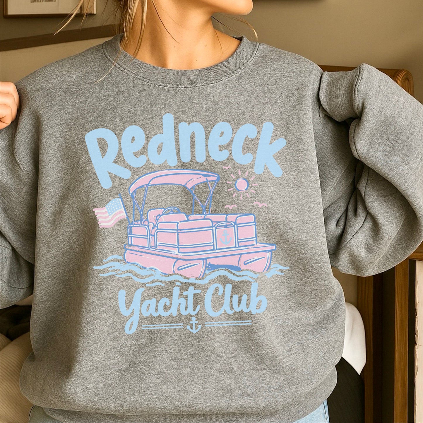 Redneck Yacht Club Crewneck Sweatshirt