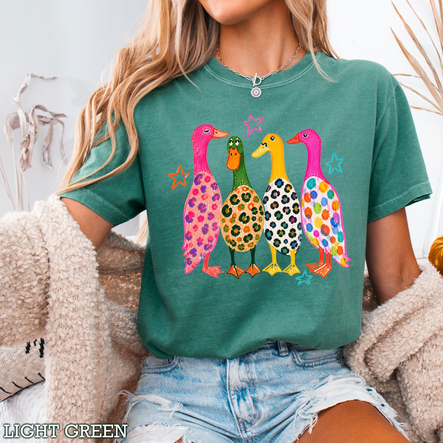 Mallard Ducks Comfort Color Graphic Tee