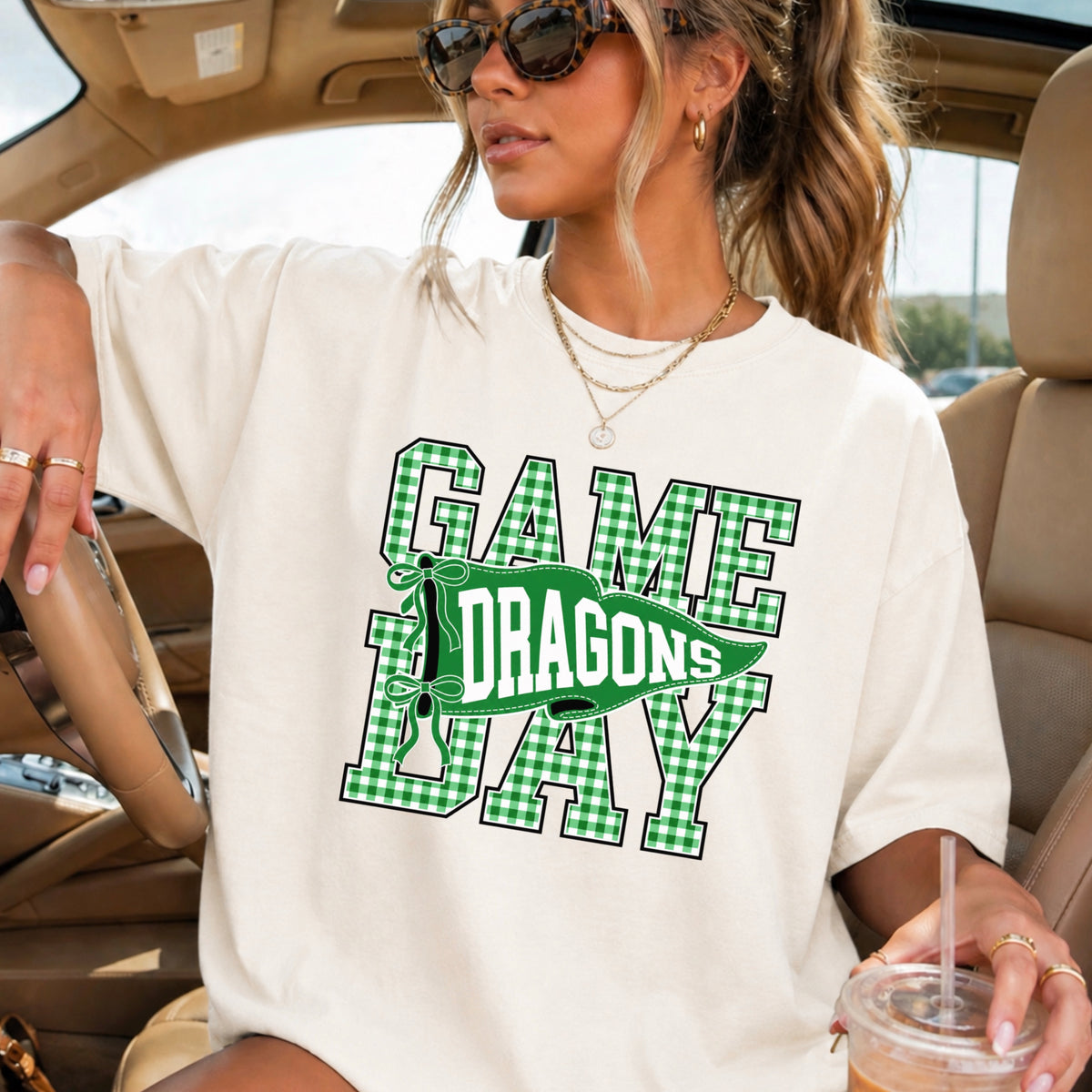 Dragons Comfort Color Graphic Tee