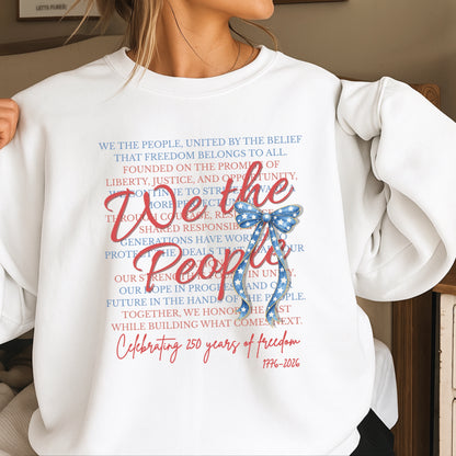 We The People Crewneck Sweatshirt