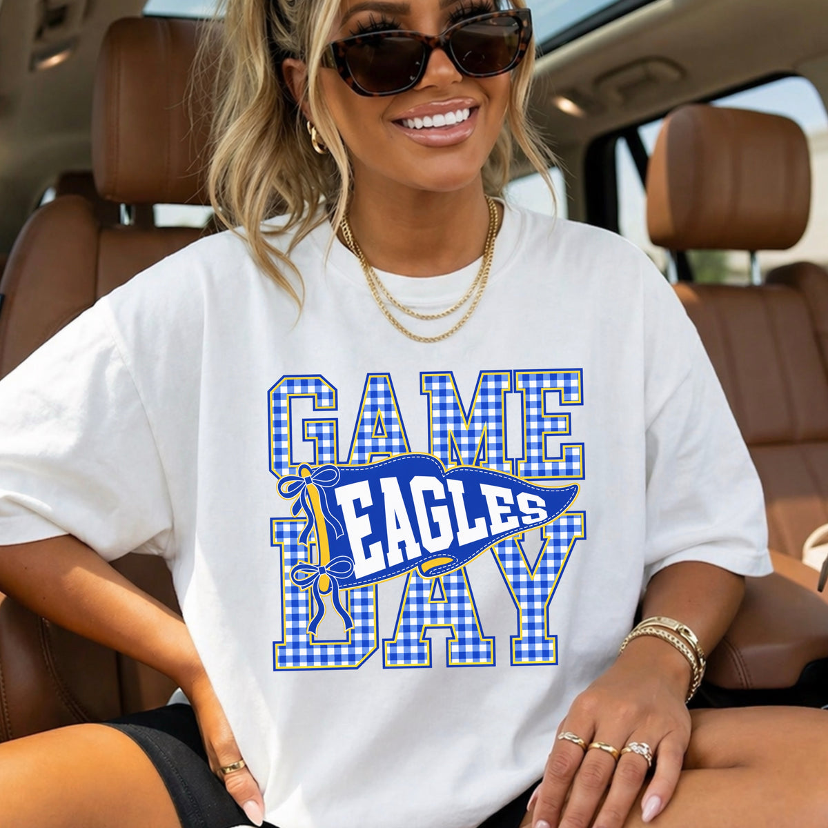Eagles  Comfort Color Graphic Tee