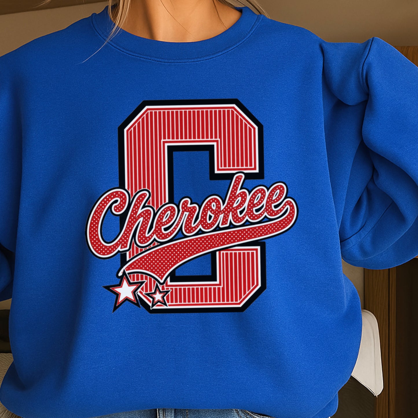 Cherokee Warriors Crewneck Sweatshirt