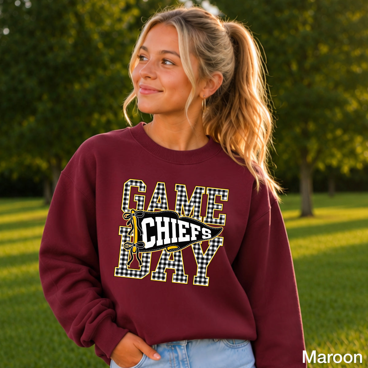 Chiefs Youth Crewneck Sweatshirt