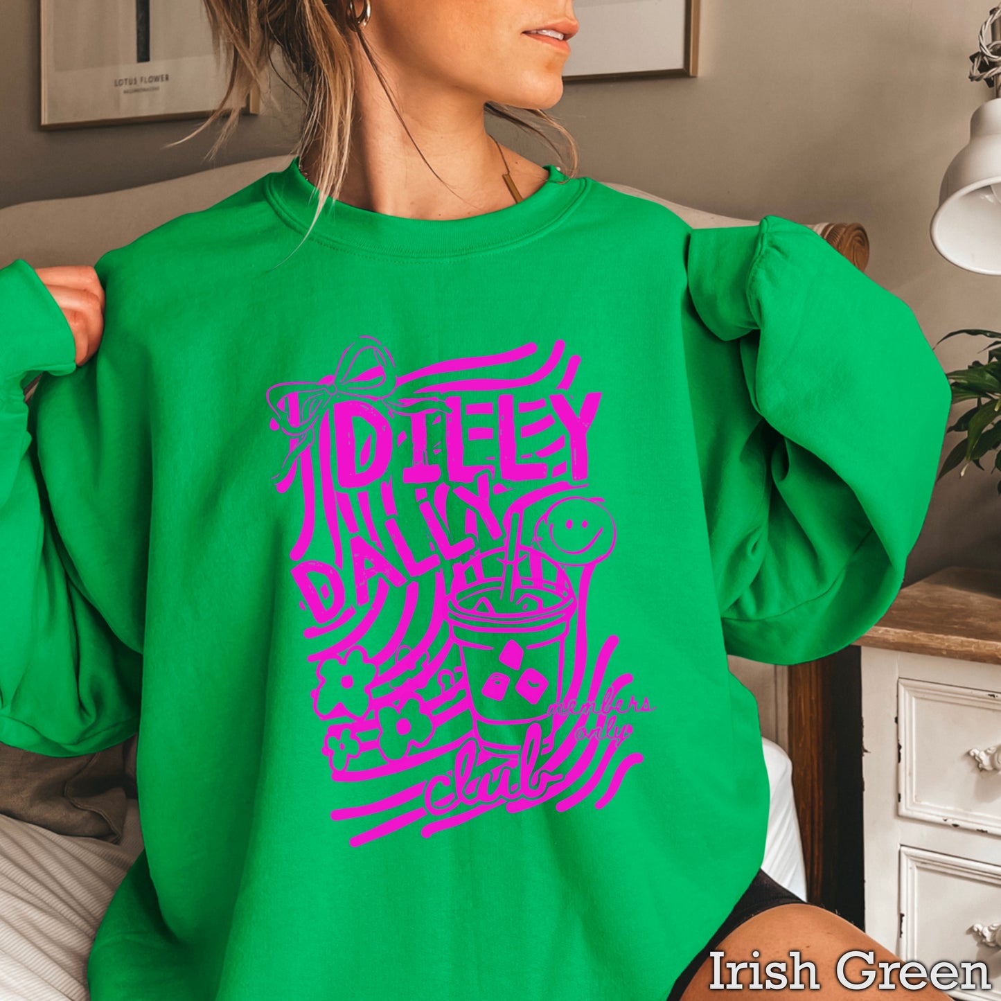 Dilly Dally Club Crewneck Sweatshirt