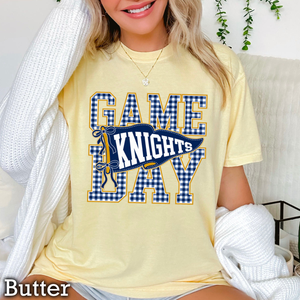 Knights Comfort Color Graphic Tee