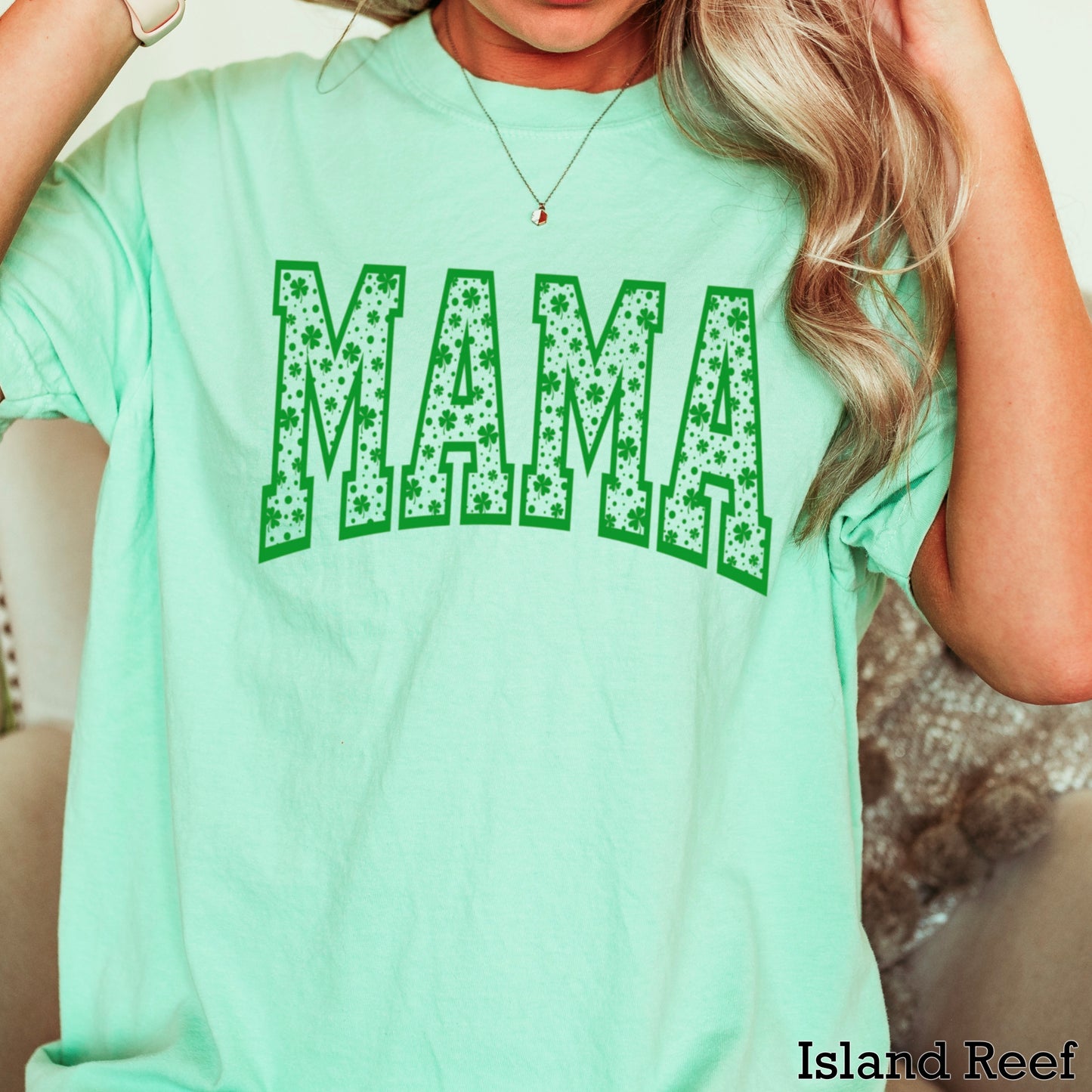 Mama St. Patrick’s Day Comfort Color Graphic Tee