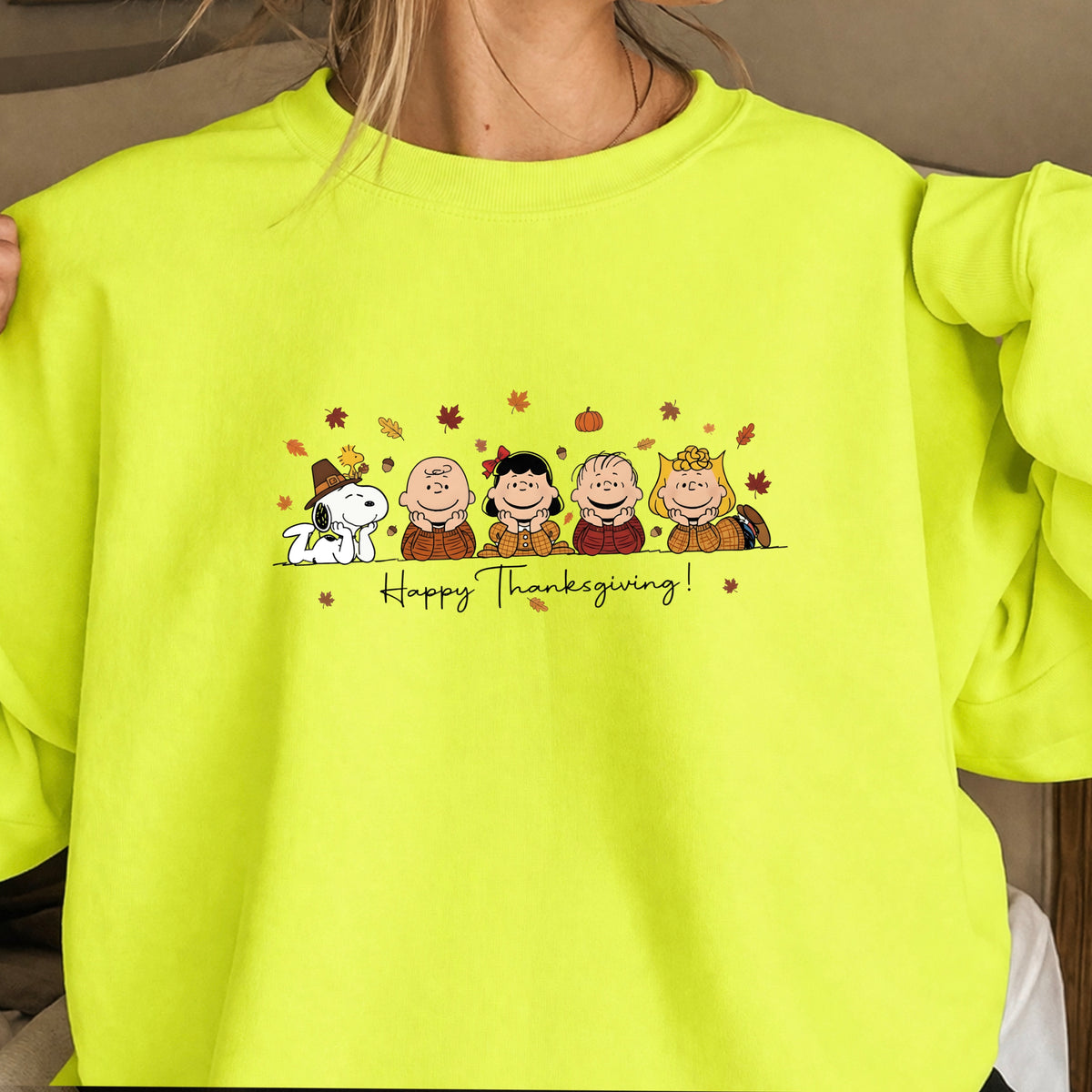 Happy Thanksgiving Crewneck Sweatshirt